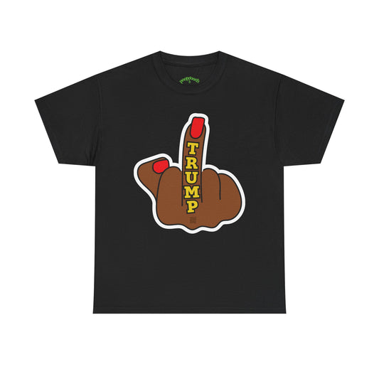 Graphic Tee Middle Finger TRUMP Protest Shirt Sizes S–5XL