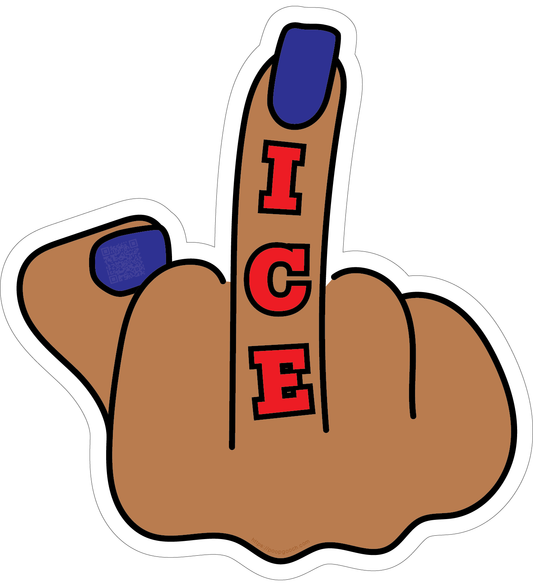 FUCK I.C.E. 20" x 22" Reflective Aluminum Sign