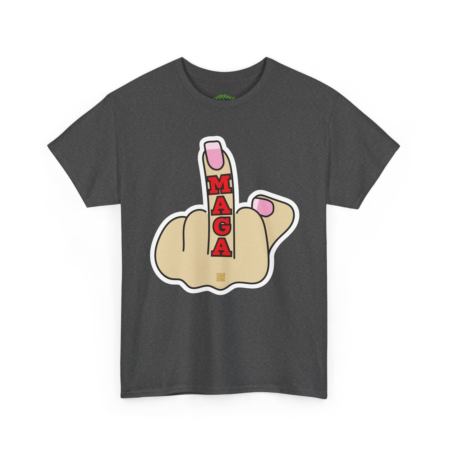 Graphic Tee Middle Finger MAGA Protest Shirt Sizes S–5XL