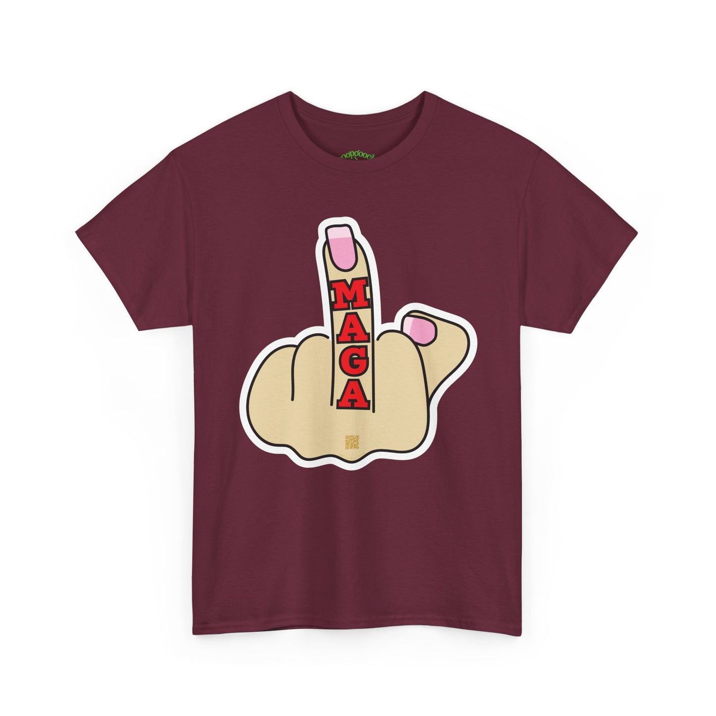 Graphic Tee Middle Finger MAGA Protest Shirt Sizes S–5XL