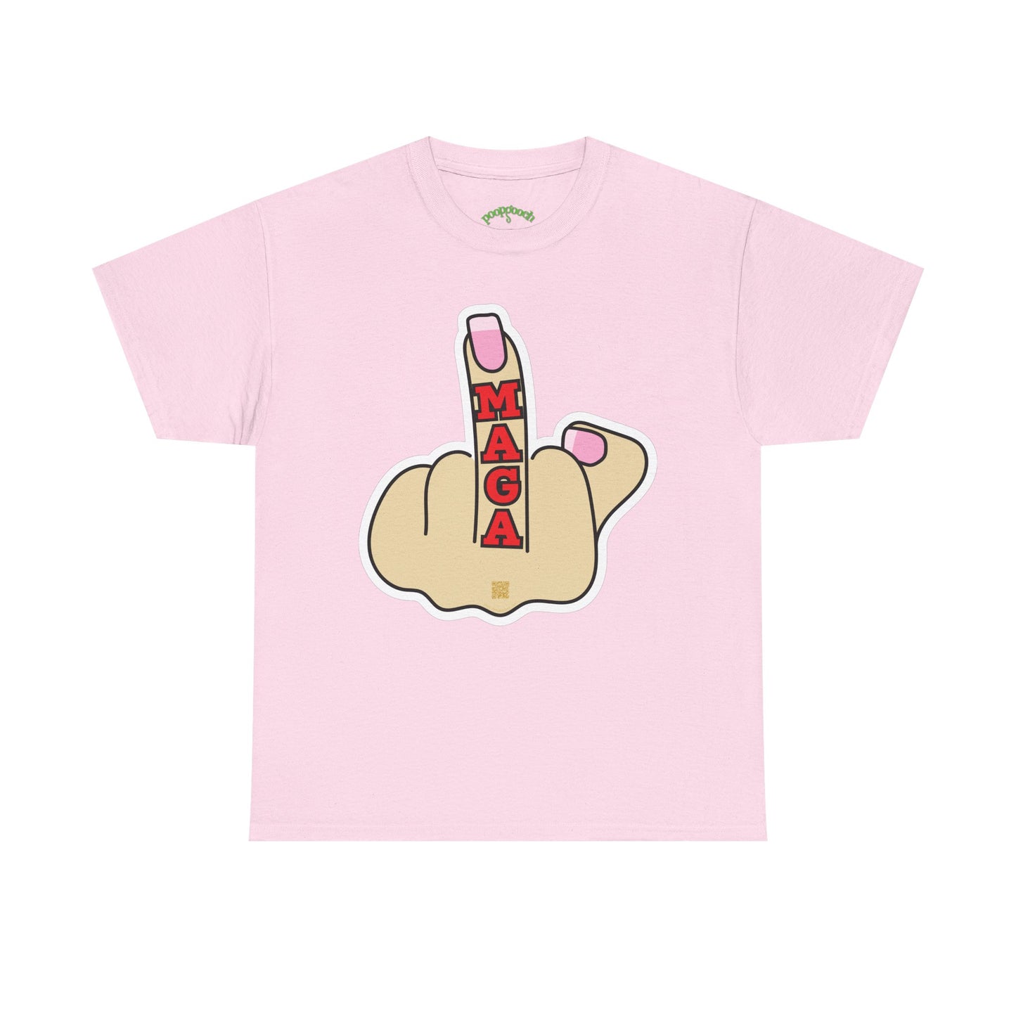 Graphic Tee Middle Finger MAGA Protest Shirt Sizes S–5XL