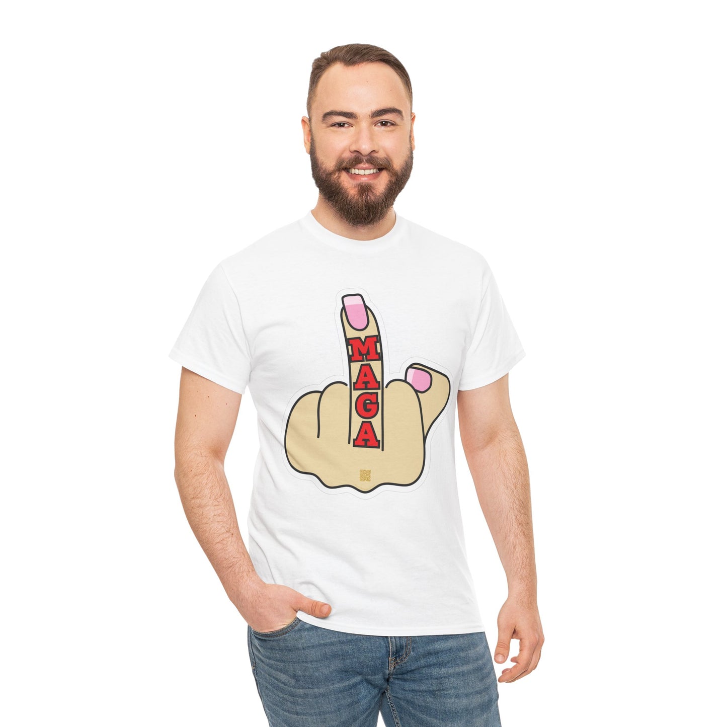 FUCK MAGA Unisex Heavy Cotton Tee