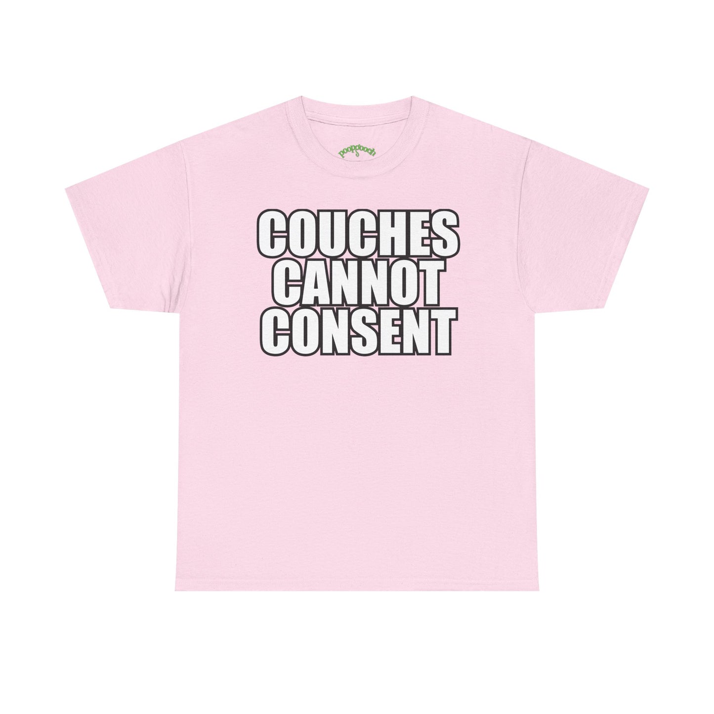 Graphic Tee COUCHES CANNOT CONSENT Protest Shirt Sizes S–5XL