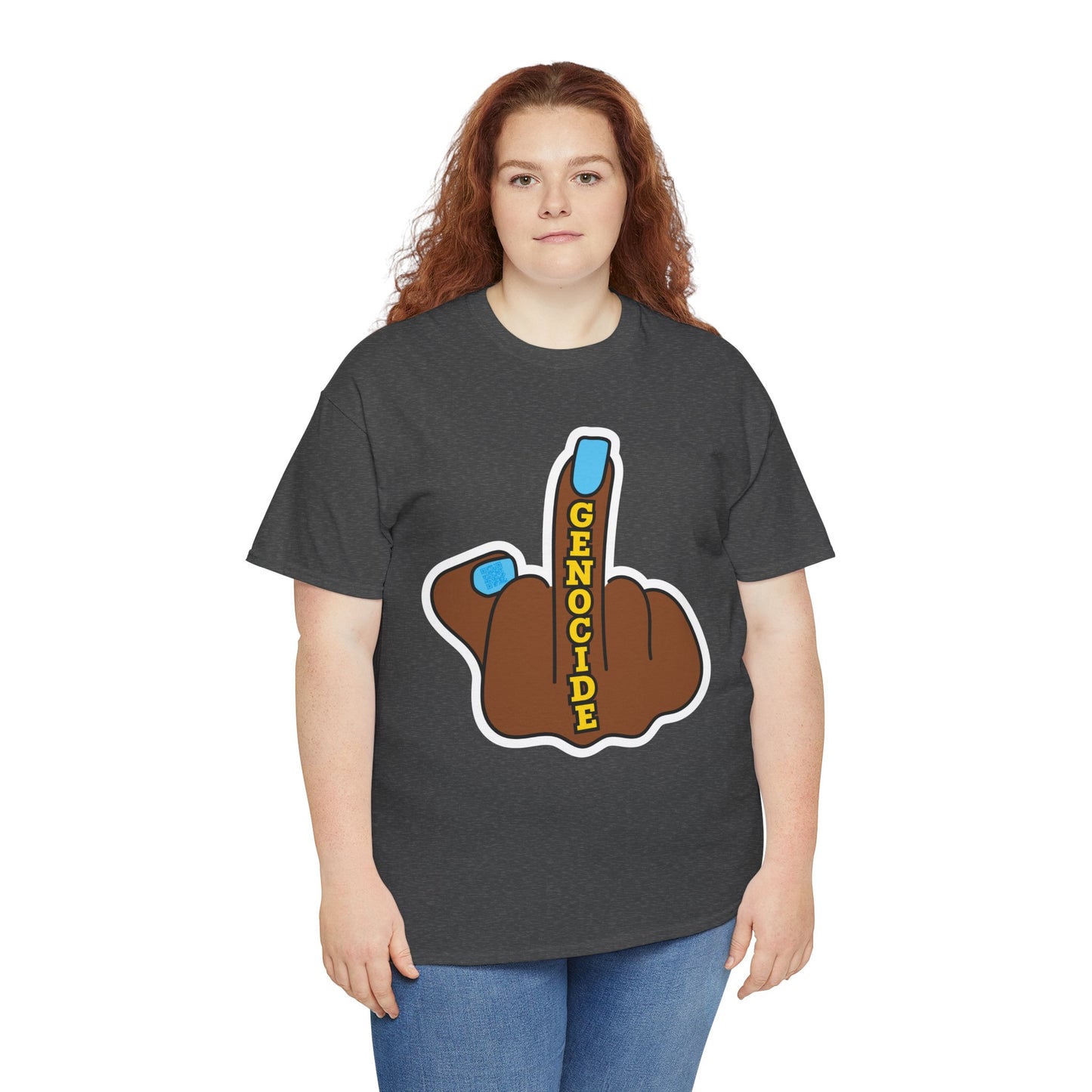FUCK GENOCIDE Unisex Heavy Cotton Tee