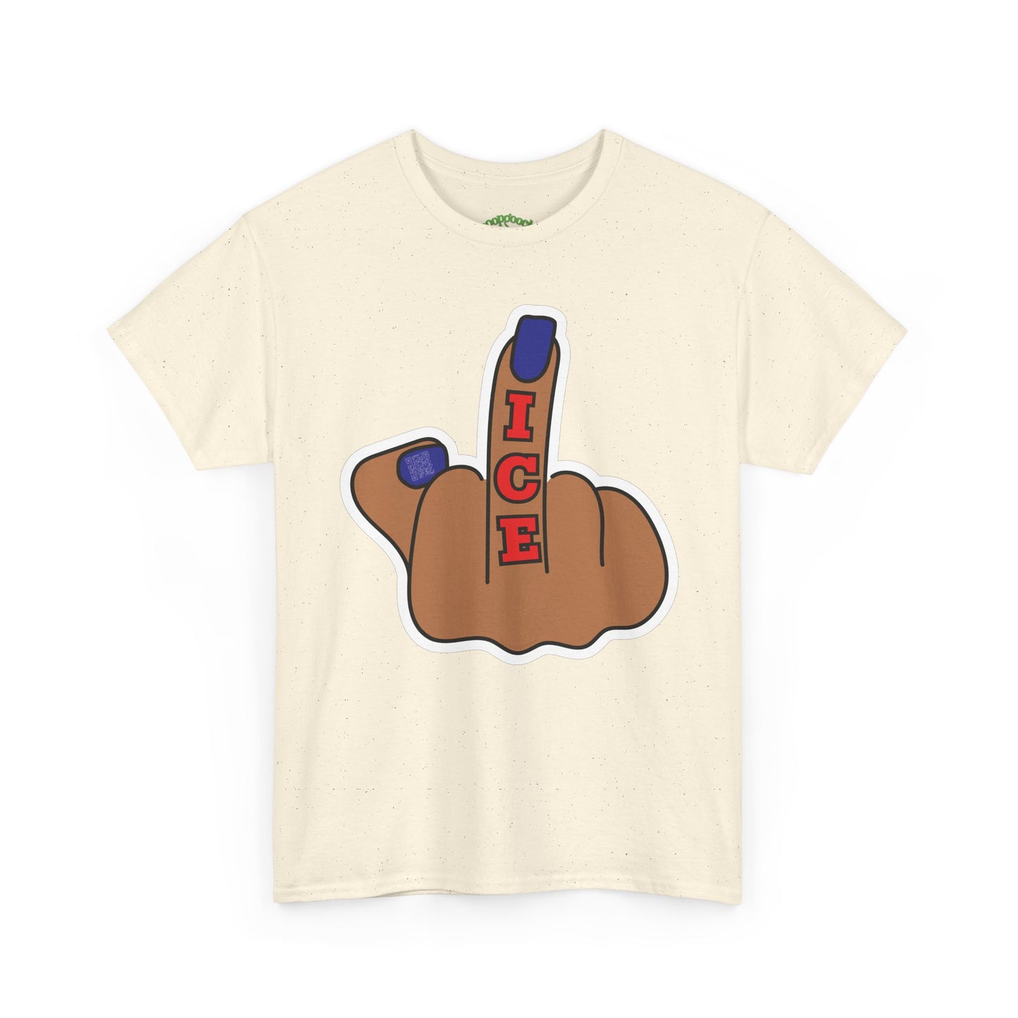 Graphic Tee Middle Finger ICE Protest Shirt Sizes S–5XL
