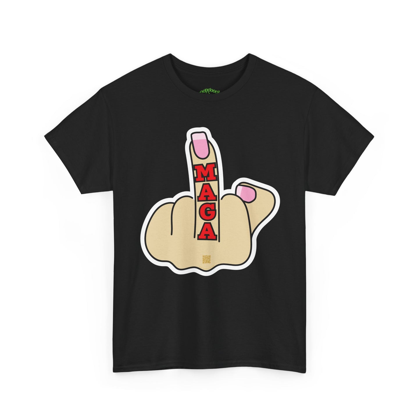Graphic Tee Middle Finger MAGA Protest Shirt Sizes S–5XL