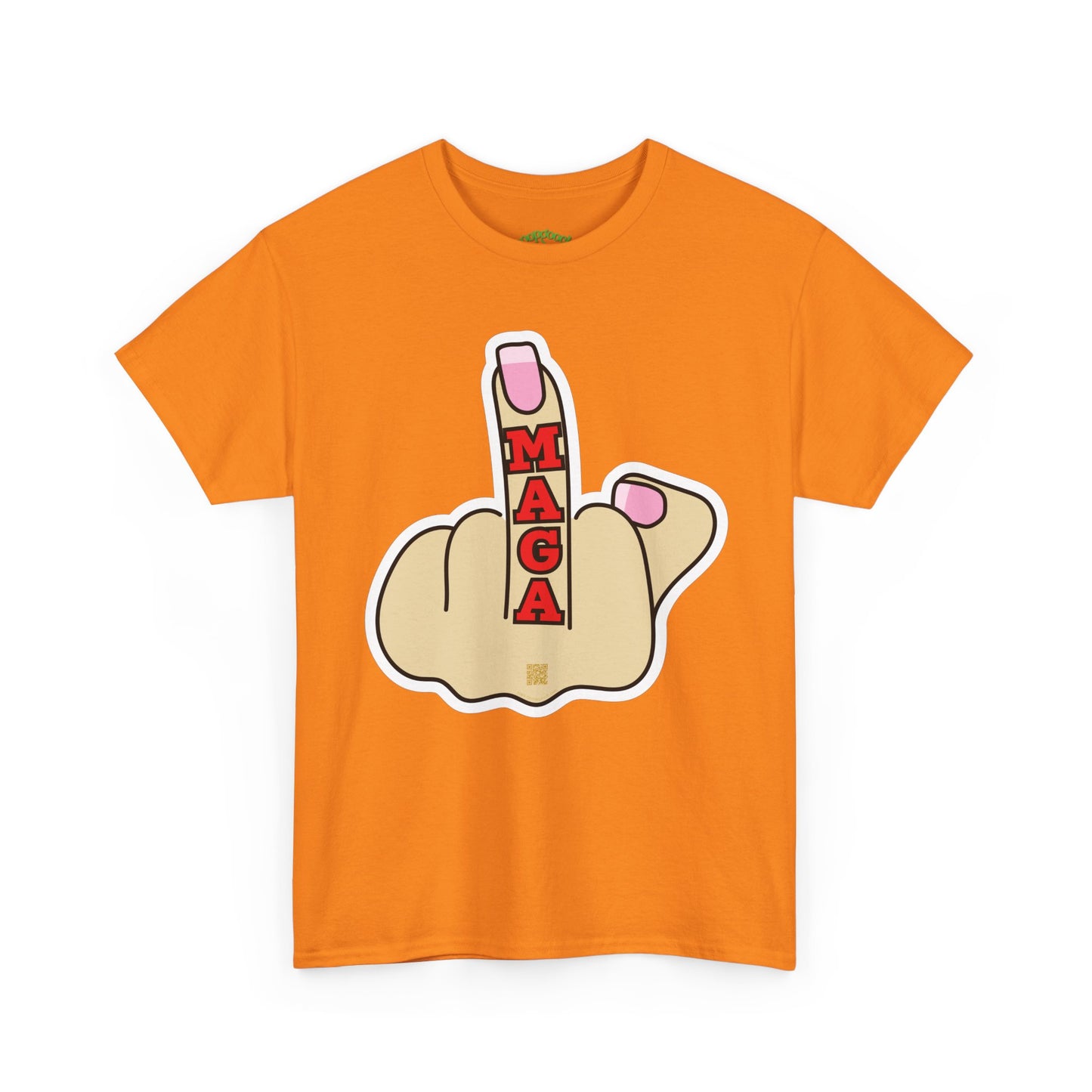 Graphic Tee Middle Finger MAGA Protest Shirt Sizes S–5XL