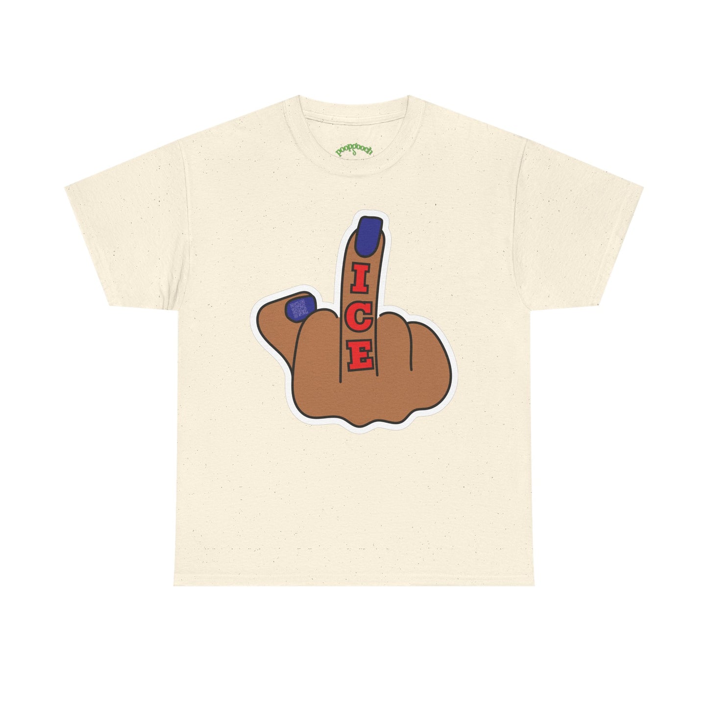 Graphic Tee Middle Finger ICE Protest Shirt Sizes S–5XL