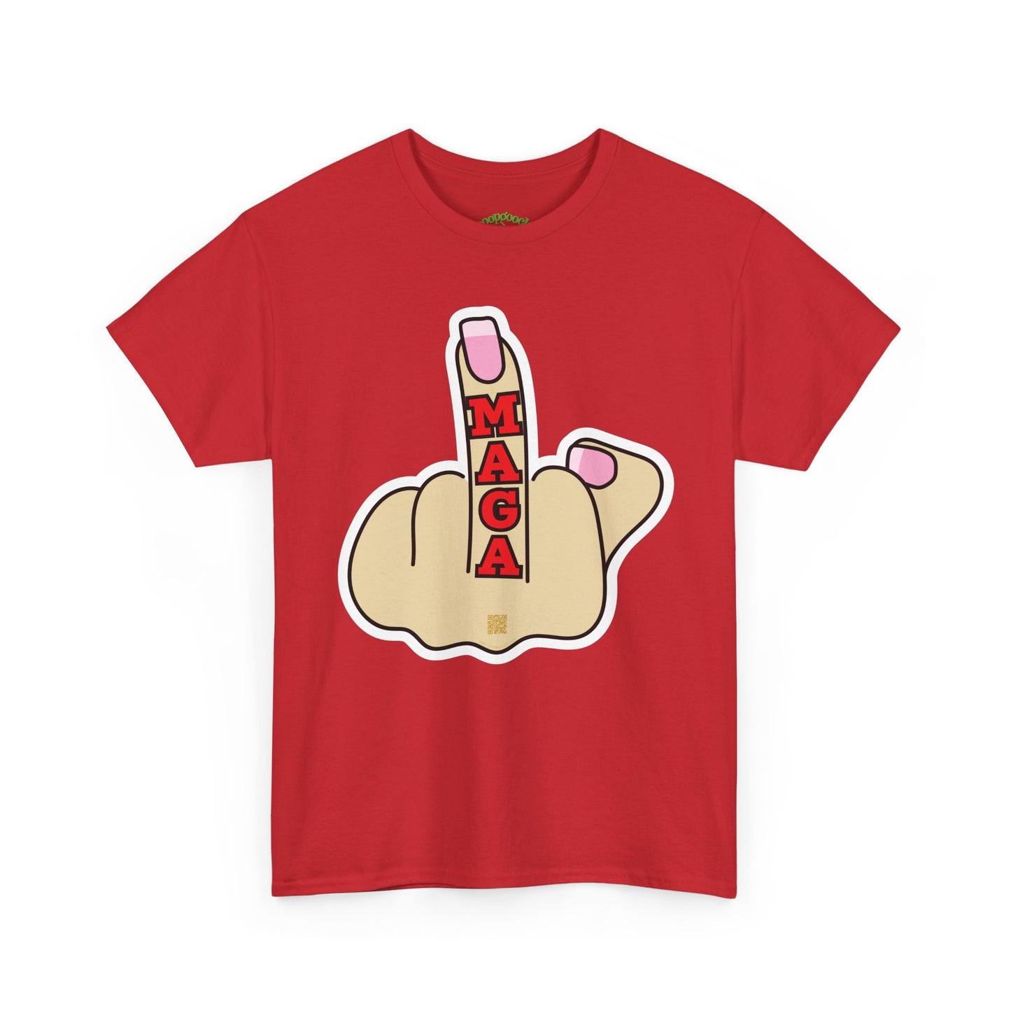 Graphic Tee Middle Finger MAGA Protest Shirt Sizes S–5XL