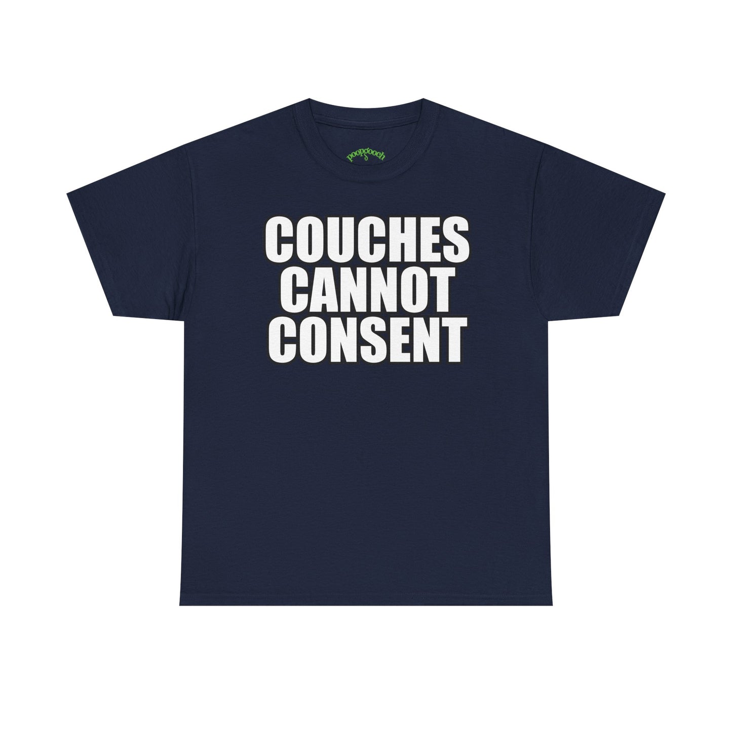 Graphic Tee COUCHES CANNOT CONSENT Protest Shirt Sizes S–5XL