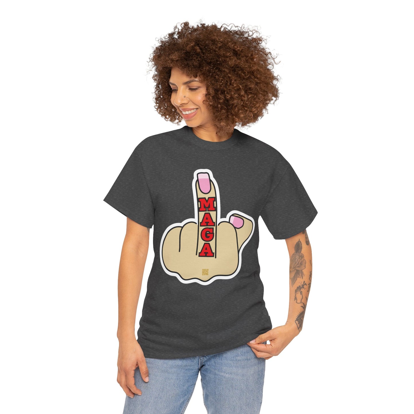 FUCK MAGA Unisex Heavy Cotton Tee