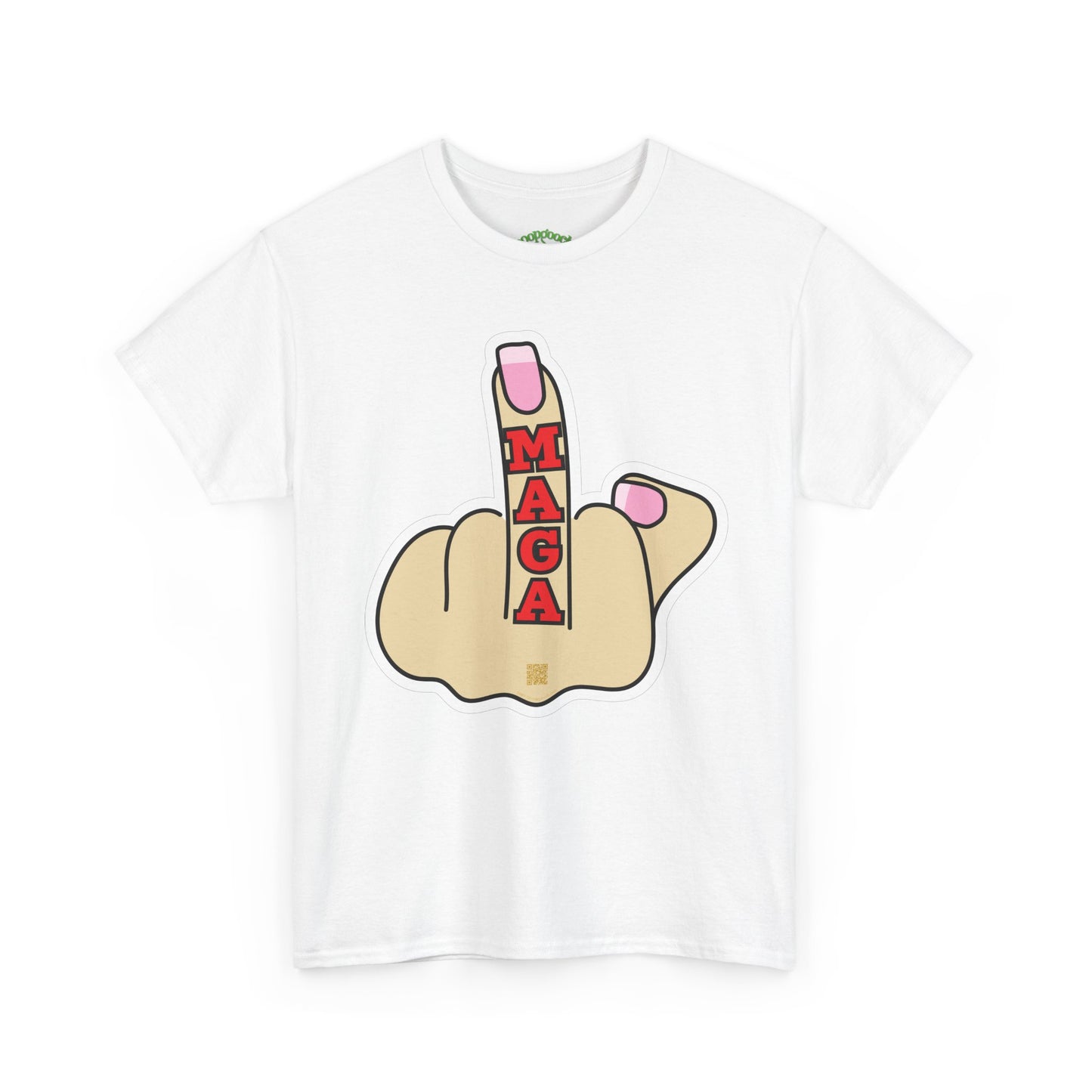 Graphic Tee Middle Finger MAGA Protest Shirt Sizes S–5XL