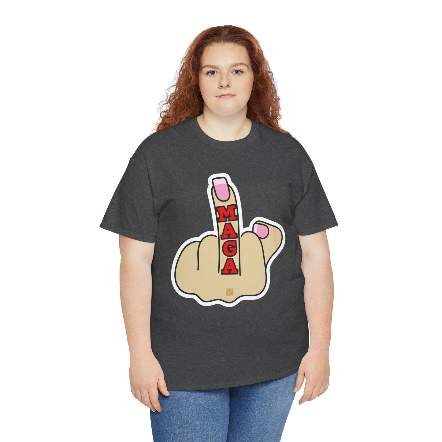 FUCK MAGA Unisex Heavy Cotton Tee